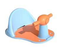 Alipis Siège De Bain Pour Garçon Fille Dossier Ergonomique Siège De Pour Nourrisson Accès Facile Lavage Complet Design Compact