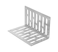 Alipis Siphon D’angle Latéral en Acier Inoxydable 11x6,6x6,6 Cm, Filtre Drain Sol Anti-colmatage, Maille Flexible Résistant Débris, pour Drainage Toit, Balcon et Sol Intérieur