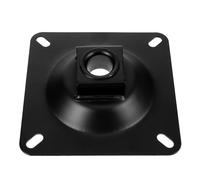 Alipis Socle en Fer Noir pour Fauteuil de Barbier et Chaise de Coiffure, Accessoire Pratique Améliorant la Performance Longévité du Siège