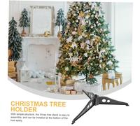 Alipis Socle Sapin Plastique Stable et Détachable Support Sapin de Noël Artificiel Pied Solide à Structure Triangle pour Décoration de Fête Facile à Monter et Ranger