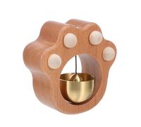 Alipis Sonnette en Bois Magnétique Carillons Éoliens Conserver La Cloche De L'entrée Clocher à Vent Khaki
