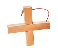 Alipis sous-Plat Bois de Hêtre Antidérapant Protection Thermique Croisée pour Casseroles et Faitouts Tapis de Table Léger et Portable pour Cuisine et Salle à Manger