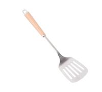 Alipis Spatule Acier Inoxydable avec Lame Fendue pour Cuisine Ustensile de Cuisine Inox Pratique pour Retourner Poisson Steak et Fruits de Mer Poêle Compatible Surface Antiadhésive