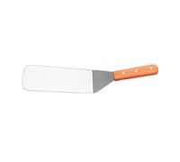 Alipis Spatule Barbecue Inox avec Manche Ergonomique Turner pour Steak Poisson Pancakes Ustensile Cuisine Antidérapant pour Grillades et