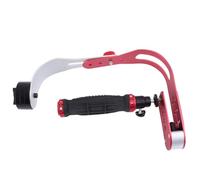 Alipis Stabilisateur de Caméra Portable Rouge D’Arc pour Reflex Numériques et Caméscopes, Support Vidéo Main Légère, Accessoire Photo Professionnel pour Tournage et Voyage