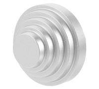 Alipis Stabilisateur de Disque en Aluminium pour Platine Vinyle 7 Pouces, Poids Stabilisateur Anti-Vibrations pour Disques Vinyles Audio, Adaptateur Grand Trou Compatible Platine