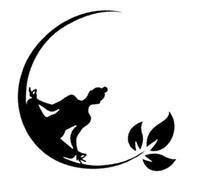 Alipis Sticker Mural Autocollant Bouddha pour Salle de Décor Amovible Chambre et Gym Facile à Poser et Retirer Motifs