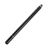 Alipis Stylet Capacitif Magnétique pour Écran Tactile, Stylo à Disque en Alliage D'aluminium Noir, Prise de Notes et Dessin sur Tablette