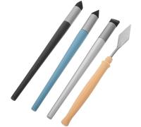 Alipis Stylo Éponge pour Pastel à Huile Léger et Résistant la Déformation avec Tête en Éponge Douce, Outil de Mélange pour Peinture à L'huile et Aquarelle