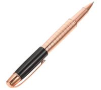 Alipis Stylo Gel Multifonction à Pointe Fine Rose Doré, Corps Métal, Recharge Interchangeable, Stylo à Écrire Portable pour Bureau et Étudiants, Fourniture D’écriture Professionnelle