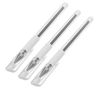 Alipis Stylo Marqueur Permanent Noir 3pcs pour Tatouage et Chirurgie, Plastique Solide, Facile à Utiliser, Outil de Positionnement Précis pour Sourcils et Peau