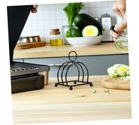 Alipis Support à Grillé Vertical Acier Inoxydable Porte-tranches Sandwich et Multifonction pour Cuisine Compacte et Présentation Élégante