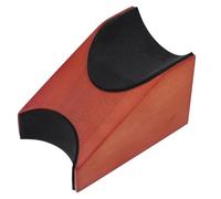Alipis Support de Cou Guitare Bois Multifonction pour Instruments à Cordes Repose-manche Stable et Antidérapant Adapté pour Guitares Acoustiques Ukulélés et Luths Décoration Maison Rouge