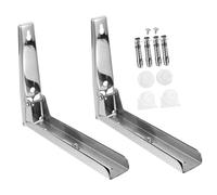 Alipis Support De Four À - En Acier Inoxydable Supports D'étagère Pliables Et Rétractables Pour Grille De Four Murale De Cuisine