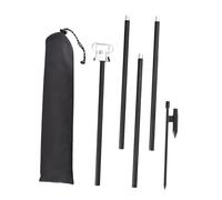 Alipis Support de Lampe de Camping Léger Alliage Aluminium Réglable Portable et Multifonction pour Éclairage Extérieur pour Camping Randonnée et Pique-