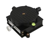 Alipis Support de Levage Alliage Réglable avec Plateau Rotatif Stable pour Laboratoire Plateforme Jack Robuste et Capacité Élevée pour de Précision
