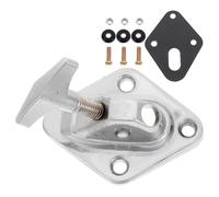 Alipis Support de Pied de Tom Réglable 40 Mm en Métal, Accessoire de Batterie Robuste Compatible Tom Basse, Repose-pieds de Tambour Professionnel pour Montage et Performances Musicales