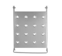 Alipis Support de Plateforme D’échelle en Fer Robuste, Étagère Pliable Antidérapante Réglable pour Échelle Télescopique et Escabeau, Accessoire Maison Polyvalent pour Bricolage, Peinture