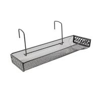 Alipis Support de Rangement en Fer forgé seuil Patio Stand Titulaires Bureau Panier décoration Murale Entre Support de Plantes intérieures Support Suspendu pour Plantes d'extérieur Le Fer