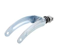 Alipis Support de Roue Pivotant en Acier Roulement pour Fauteuil Roulant Manuel et Électrique, Fourchette de Remplacement, Accessoire pour Fauteuil Roulant Utilisé en Extérieur et