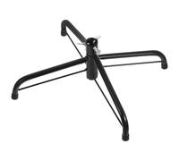 Alipis Support de Sapin de Noël Pliable, Quatre Pieds, pour Tube 1,9 CM | Décoration de Noël, Base Stable et Portable, Installation Facile, pour Sapins et Tiges Variées