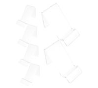 Alipis Support de Téléphone de Bureau Transparent en Acrylique Lot de 6 Pièces Support d'Affichage Stable pour Smartphone et Tablette Organiseur Polyvalent pour Maison Bureau et