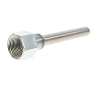 Alipis Support de Thermomètre 1/2 Pouce M27x2, Base de Soudure en Acier | Accessoire Industriel pour Capteur et Jauge, Résistance à Haute Température, Usage en Chimie et Secteur Industriel