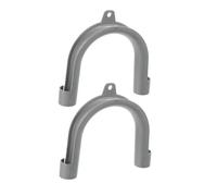 Alipis Support De Tuyau De Vidange Pour Lave-linge 2 Pièces Guide En U Pour Tuyau De Lave-vaisselle Installation Facile Prévention Des Fuites