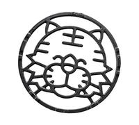 Alipis Support en Fonte Antidérapant pour Casseroles et Woks, Anneau à Quatre ou Cinq Pattes, Compatible Cuisinière à Gaz, Accessoire de Cuisson Multifonction Cuisine Domestique