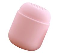 Alipis Support Éponge de Maquillage Silicone Résistant Organisateur Cosmétique Portable et Étui de Voyage Rose Séchage Facile et Rangement Multifonction pour Poudre et Petit Matériel