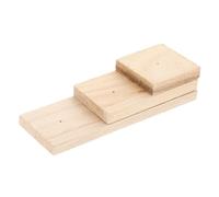 Alipis Support Exposition pour Spécimens Bois Plateau Léger et Grand Espace de Rangement pour Insectes Support Portable pour Collection Entomologique