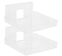 Alipis Support Mural sans Perçage Transparent pour Caméra de Sécurité et Babyphone, Étagère Murale Petite Taille, Lot de 2 Pièces, Adapté Bureau, Chambre et Salon