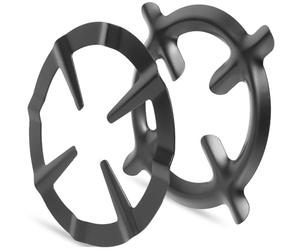 Alipis Support pour Cafetière à Gaz en Acier Inoxydable 2pcs Antidérapant pour Brûleur Gaz, Robuste et Polyvalent, Cuisine Domestique