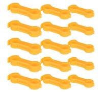 Alipis Support pour Pattes de Poussins, 15 unités en PVC, attelle de Correction des Jambes écartées, adaptée aux Canards et Poules, Usage en élevage avicole