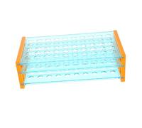 Alipis Support pour Tubes de Laboratoire Plastique Rack de Rangement Échantillons Support Test Tubes Robuste et Amovible pour Usage Scientifique et Éducatif