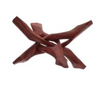 Alipis Support Trépied Bois Élégant pour Présentoir de Coquille Ormeau Support Polyvalent pour Bijoux et Décoration Robuste et Résistant pour Exposition de Boules Cristaux et Objets