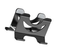 Alipis Support Vertical Réglable pour Ordinateur Portable 13-17 Pouces en ABS et Silicone Antidérapant Support de Ventilation Surélevé Noir Ergonomique pour Bureau et Tablette