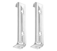 Alipis Supports de Gouttière en Alliage d'Aluminium 6 Pouces 2 Pièces Fixation Robuste pour Maison et Villa Accessoire de Toiture pour Gestion des Eaux Pluviales Installation Facile