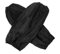 Alipis Surmanches Imperméables Épaisses en Pvc Noir, Résistantes à L'huile, Taille Adulte, Réutilisables, Protection Bras Cuisine, Nettoyage Ménager et Tâches Industrielles, Paire