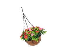 Alipis Suspension Fleurie Artificielle Panier Décoration De Jardin Élégante pour Intérieur Et Extérieur pour Balcon Et Aménagement Paysager