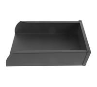 Alipis Système de Récupération des Eaux de Pluie en Alliage d'Aluminium, Bloc Anti-Éclaboussures de Descente de Gouttière, Couleur Gris Foncé, Dimensions 300 X 200 X 65 MM, Adapté aux