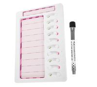 Alipis Tableau Corvées Pratique pour Garçon Fille avec Surface Effaçable Planning Tâches Ménagères Magnétique Outil Utile Maison pour Autonomie et Routine Quotidienne