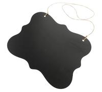 Alipis Tableau Mémo Double Face Suspendu Ardoise Effaçable Petite Panneau Murale pour Messages DIY