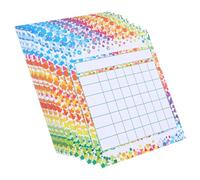 Alipis Tableaux de Récompenses Éducatifs pour Garçon et Filles, 50 Feuilles de Cartes de Motivation Colorées, Support Visuel pour Gestion de Classe Maternelle, Incitation Positive