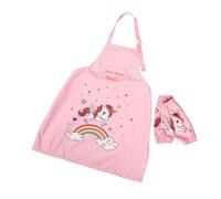 Alipis Tablier De Cuisine Pour Garçon Fille Avec Motif Licorne Ensemble De Tablier Pour Tout-petits Pour Peindre Et Cuisiner