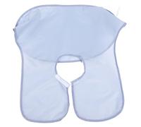 Alipis Tablier De Rasage Barbe Imperméable Pliable Argenté Multiusage Pour Homme Domestique Cape Coupe Pratique Nettoyage Facile