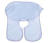 Alipis Tablier de Rasage Barbe Portable Argenté Cape de Coupe et Pliable pour Homme Bavoir Pratique pour Toilettage à Domicile et Voyage