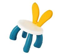 Alipis Tabouret pour Garçon Et Filles Antidérapant Dossier Oreilles De Lapin, Plastique Léger, Hauteur, Marchepied Sécurisé pour Maternelle Et Jeux à La Maison