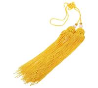 Alipis Tai Chi Sword Tassel Doré Gland Suspendu Décoration pour Arts Martiaux Fitness et Compétition