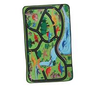 Alipis Tapis de Jeu Antidérapant pour Garçon et Tapis de Dinosaure Cartoon 120X160 CM pour Jeux et Apprentissage